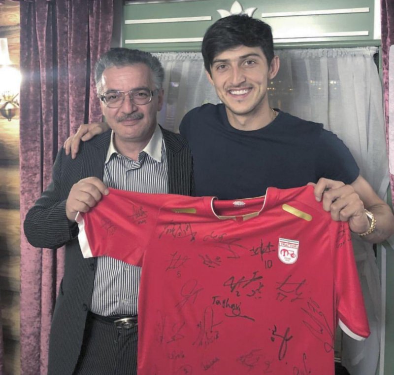 دکه - سردار، واسطه خواهر خواندگی تراکتور و روبین کازان