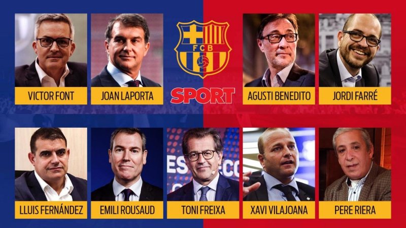 رسمی؛ رونمایی از نامزدهای ریاست باشگاه بارسلونا