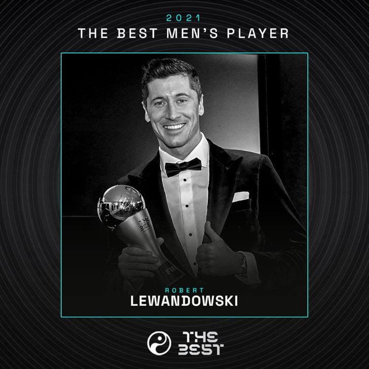 رابرت لواندوفسکی مرد سال فوتبال جهان شد