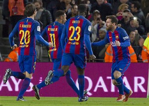 بارسلونا 3-1 بیلبائو؛ رستگاری با MSN
