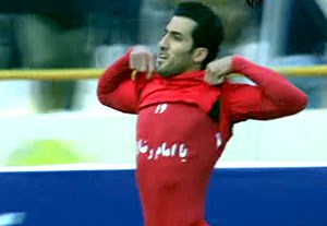 گل وحید امیری؛ پرسپولیس - تراکتور سازی