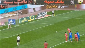 گل اول پرسپولیس به استقلال (علیپور)