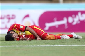 مدافع فولاد بازی با نساجی را از دست داد