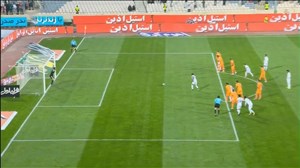 گل اول پرسپولیس به بادران (منشا)
