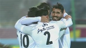 گل دوم پرسپولیس به بادران (خلیل زاده)