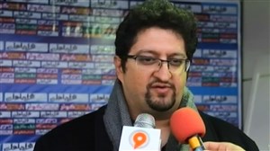 کنفرانس خبری بعد از بازی گسترش فولاد و نفت تهران
