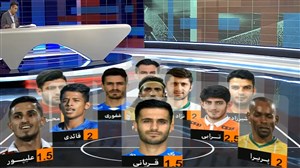 تیم منتخب هفته 21 به انتخاب برنامه نود