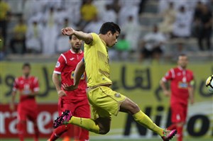 توپ در اختیار الوصل، موقعیتها برای پرسپولیس