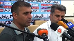 کنفرانس خبری استقلال خوزستان - گسترش فولاد تبریز