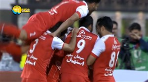 گل اول پرسپولیس به سپیدرود رشت (محمد انصاری)