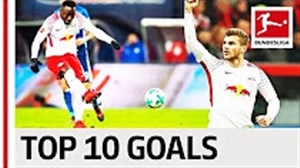 10 گل برتر لایپزیش در فصل 18-2017
