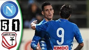 گلهای بازی تدارکاتی ناپولی5 - کارپی1