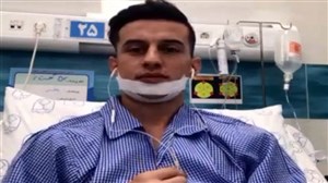 گفتوگو با رضا حبیبزاده پس از مصدومیت شدید