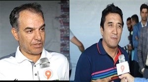 مصاحبه با بازیکنان و مربیان سپیدرود و گسترش فولاد
