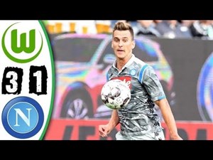 خلاصه بازی وولفسبورگ 3 - ناپولی 1