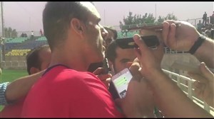 صحبت های سید جلالحسینی با هوادارانپرسپولیس