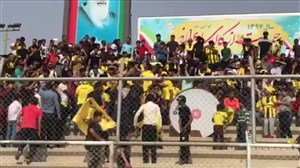 جو ورزشگاه تختی جم کمتر از 4 ساعت مانده به بازی