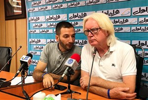 کنفرانس خبری شفر پیش از بازی با فولاد